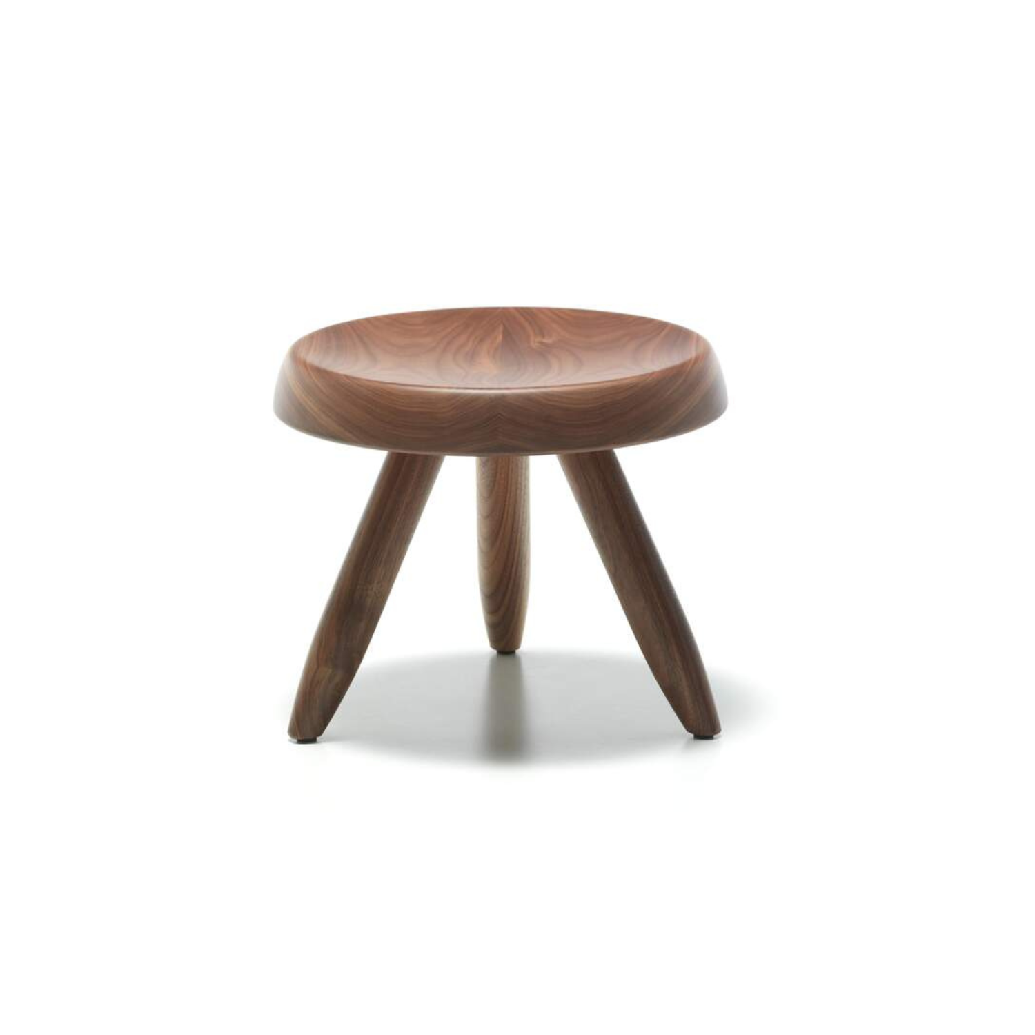 Cassina Tabouret Berger Design Beistelltisch Nussbaum