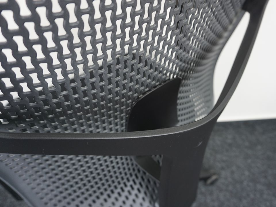 Herman Miller Verus Triflex Bürodrehstuhl Grau-Schwarz