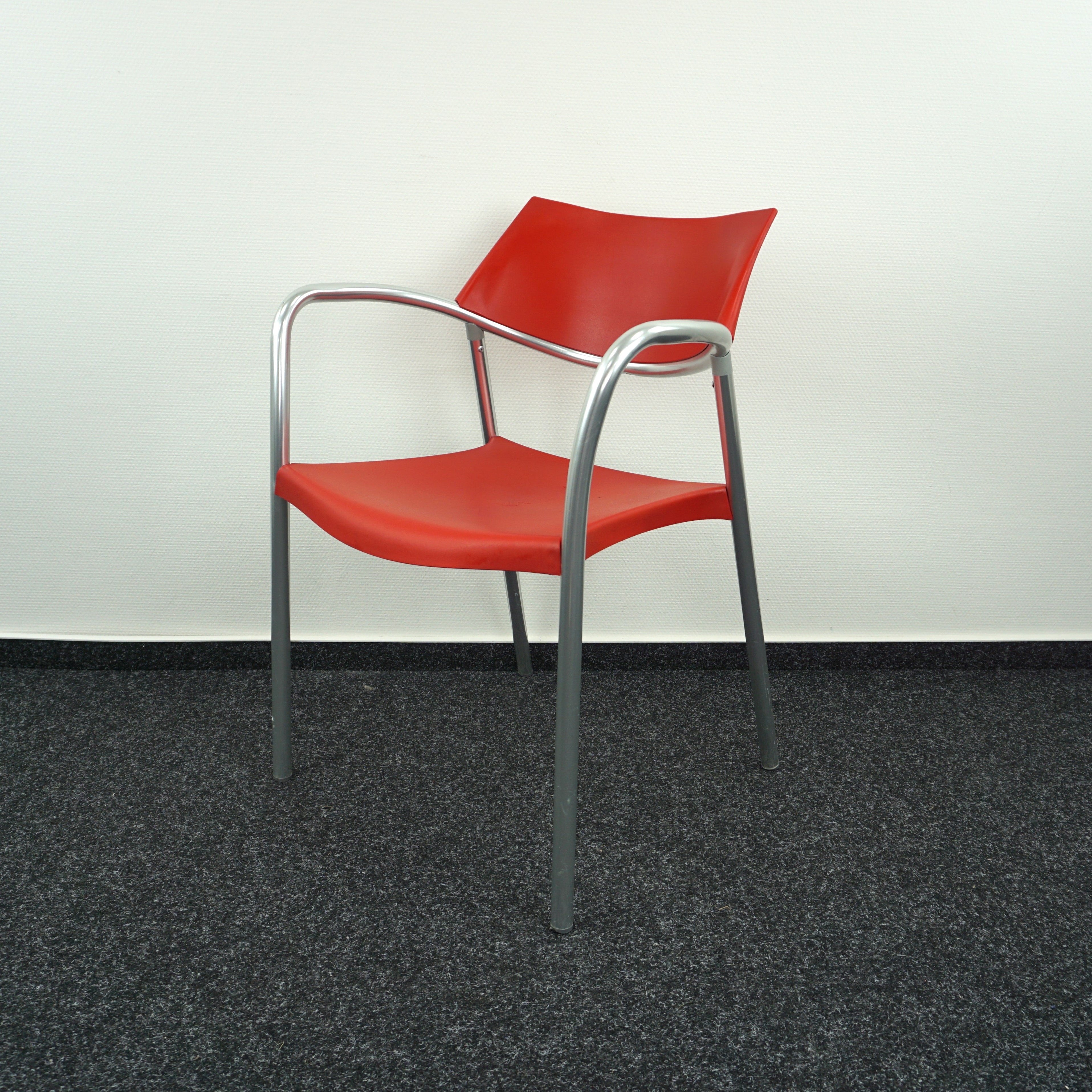 Amat Splash Chair Konferenzstuhl Rot