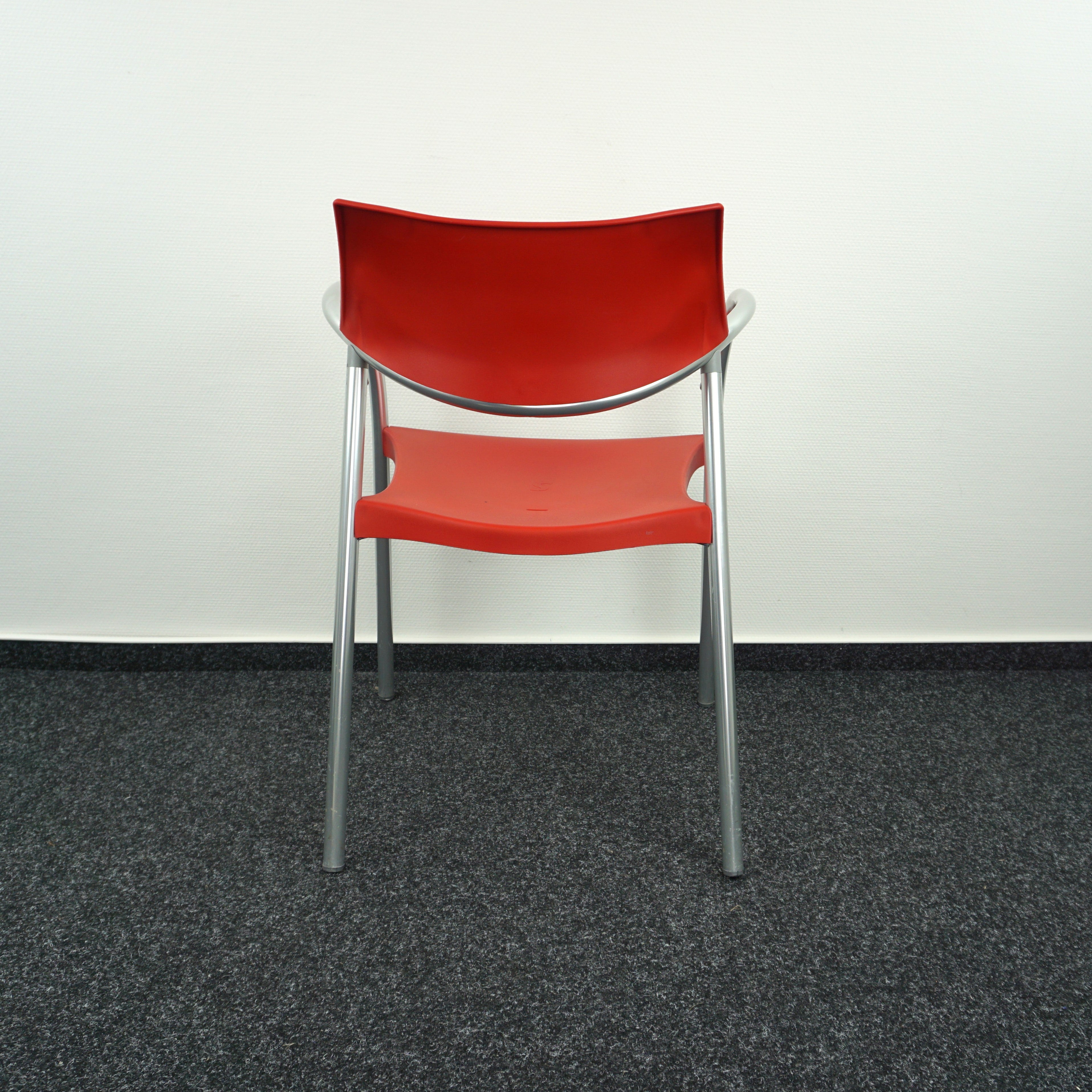 Amat Splash Chair Konferenzstuhl Rot