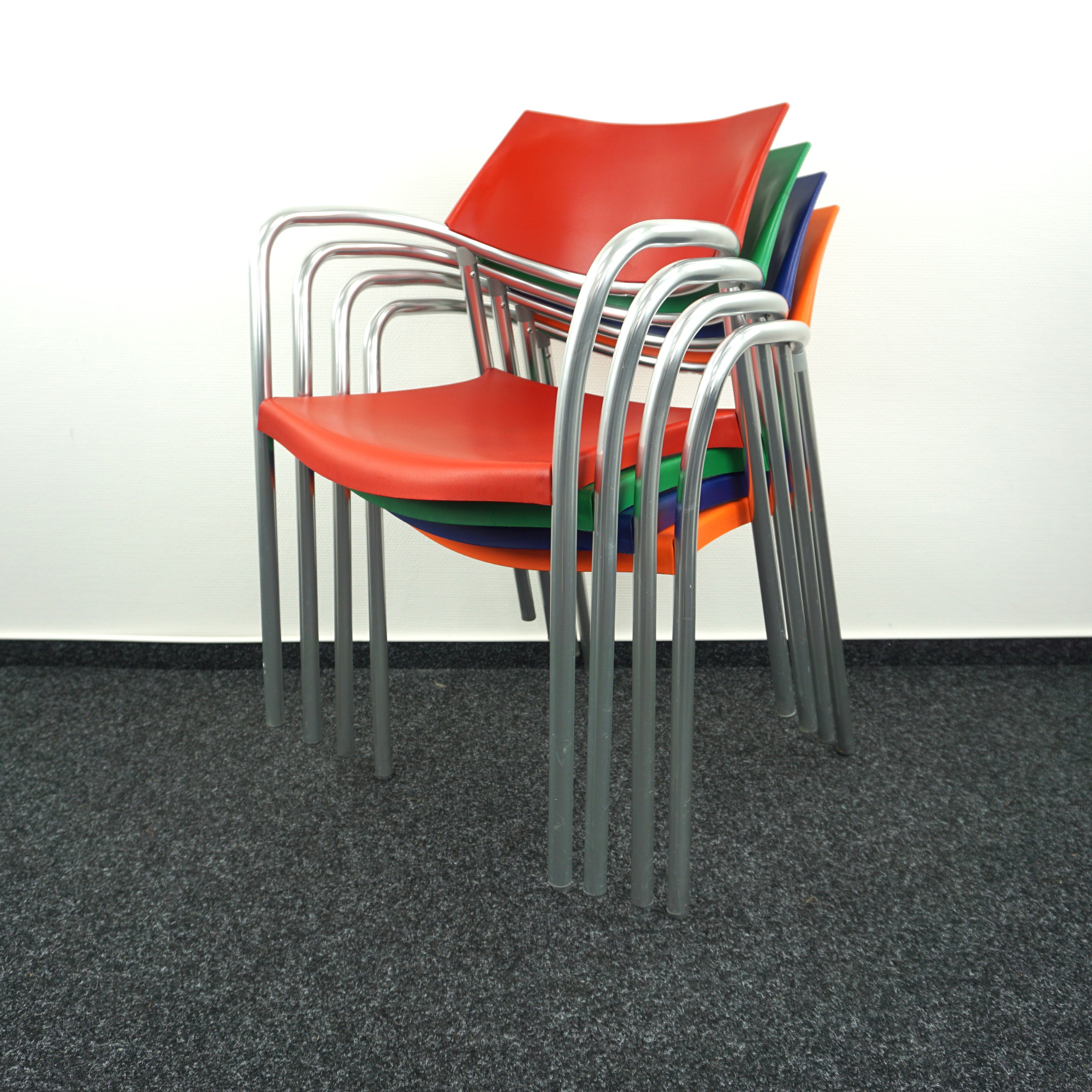 Amat Splash Chair Konferenzstuhl Rot