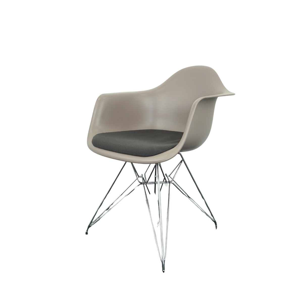 Vitra Eames Armchair DAR Designstuhl Grau