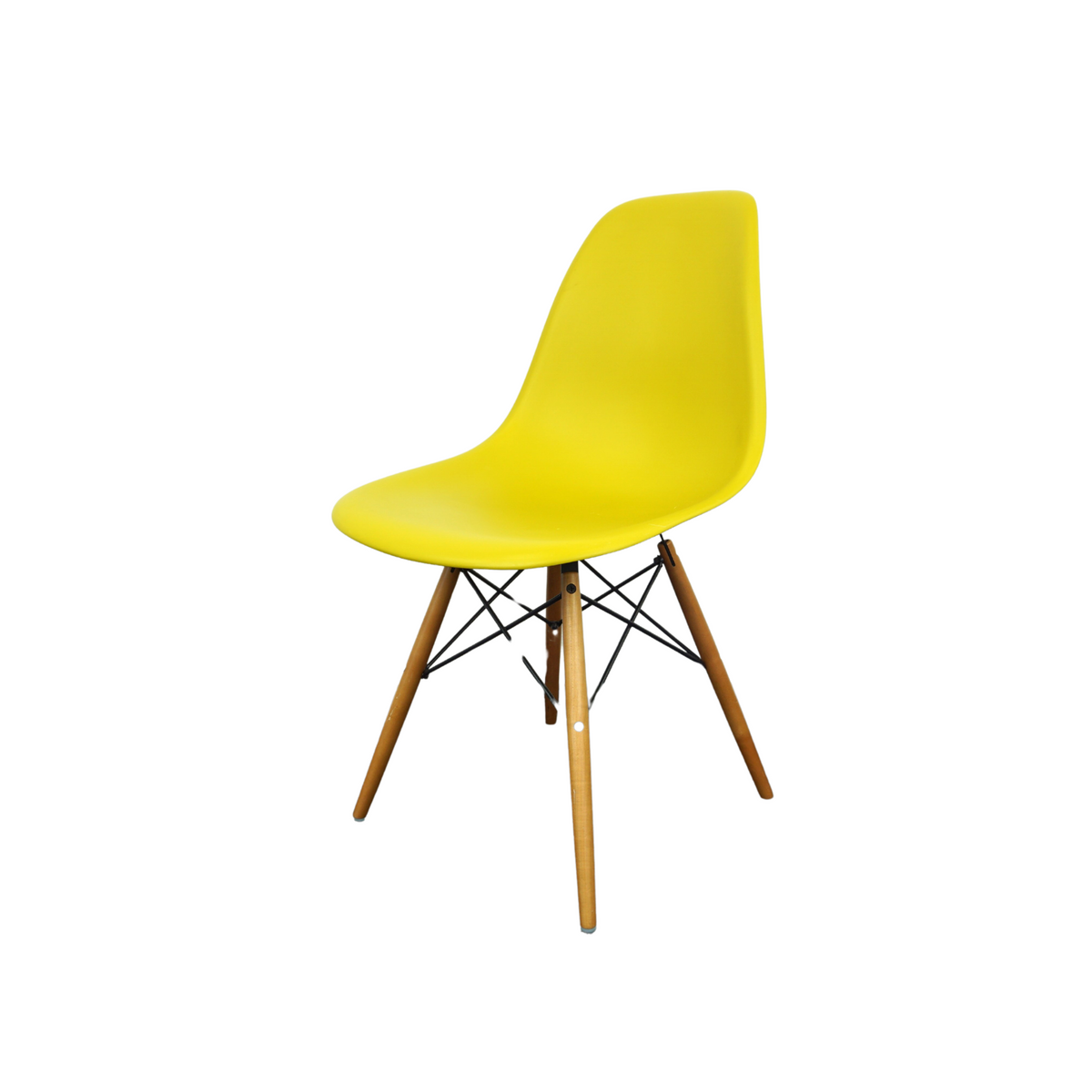 Vitra Eames DSW Designstuhl Gelb