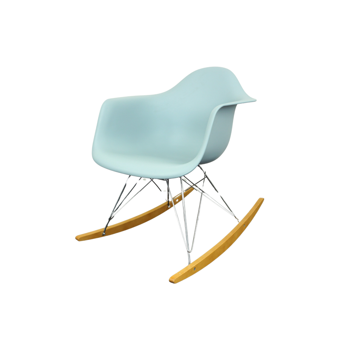 Vitra Eames Plastic Armchair RAR Design Schaukelstuhl | Hellblau